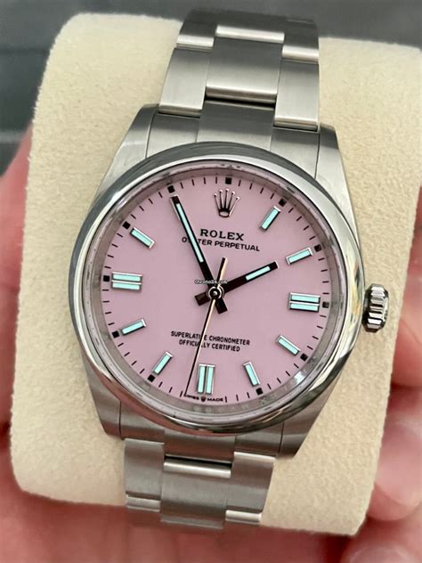 rolex op 36 pink|Rolex oyster perpetual 36 2022.